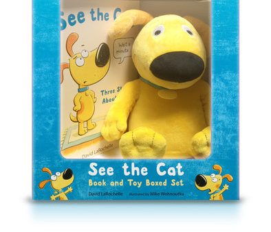 See the Cat Book and Toy Boxed Set For Cheap