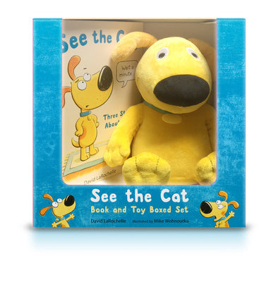 See the Cat Book and Toy Boxed Set For Cheap