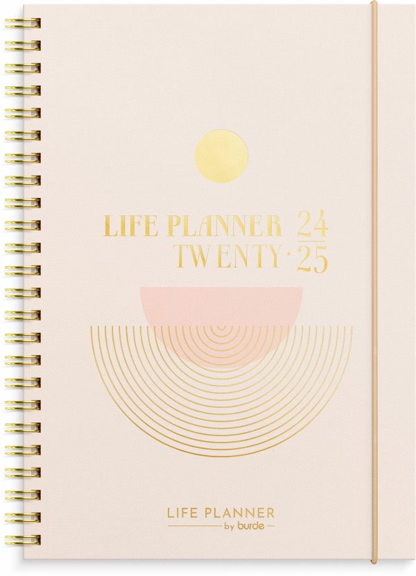 Life Planner Pink 2024-2025 (lukuvuosikalenteri) For Sale