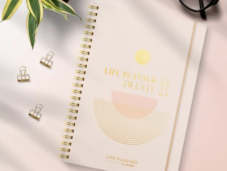 Life Planner Pink 2024-2025 (lukuvuosikalenteri) For Sale