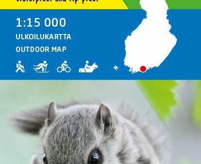 Nuuksio Luukki ulkoilukartta 1:15 000 Hot on Sale