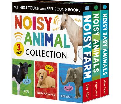 Noisy Animal 3-Book Boxed Set: My First Touch and Feel Sound Books: Noisy Baby Animals; Noisy Farm; Noisy Animals Online now