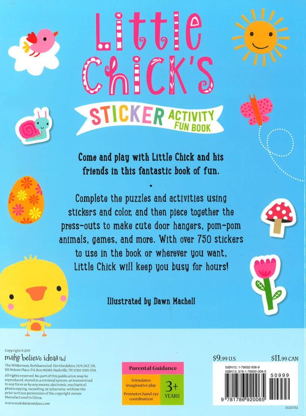 Little Chicks: Sticker Activity Fun Book Hot on Sale