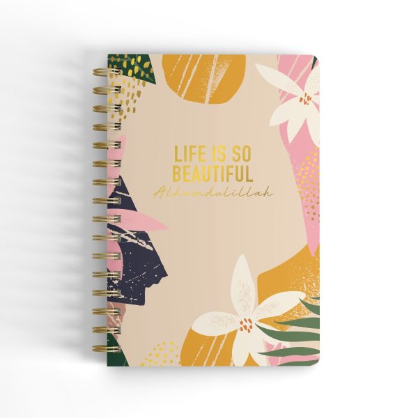 Life Is Beautiful Wire-O A5 Notebook Supply